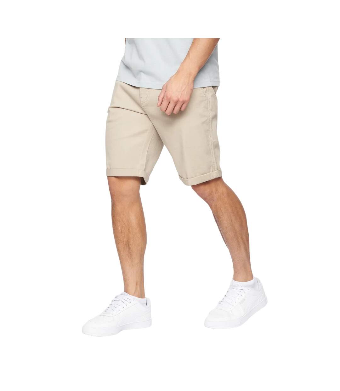 Short sinwood homme beige Crosshatch-3