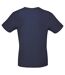 Tee-shirt B&c Mens #e150 Bleu Marine B And C-2