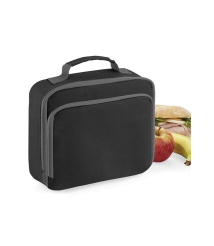 Quadra Lunch Cooler Bag (Pack of 2) (Black) (One Size) - UTBC4356