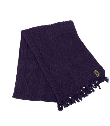 Eagle Scarf One Size Purple Luke 1977