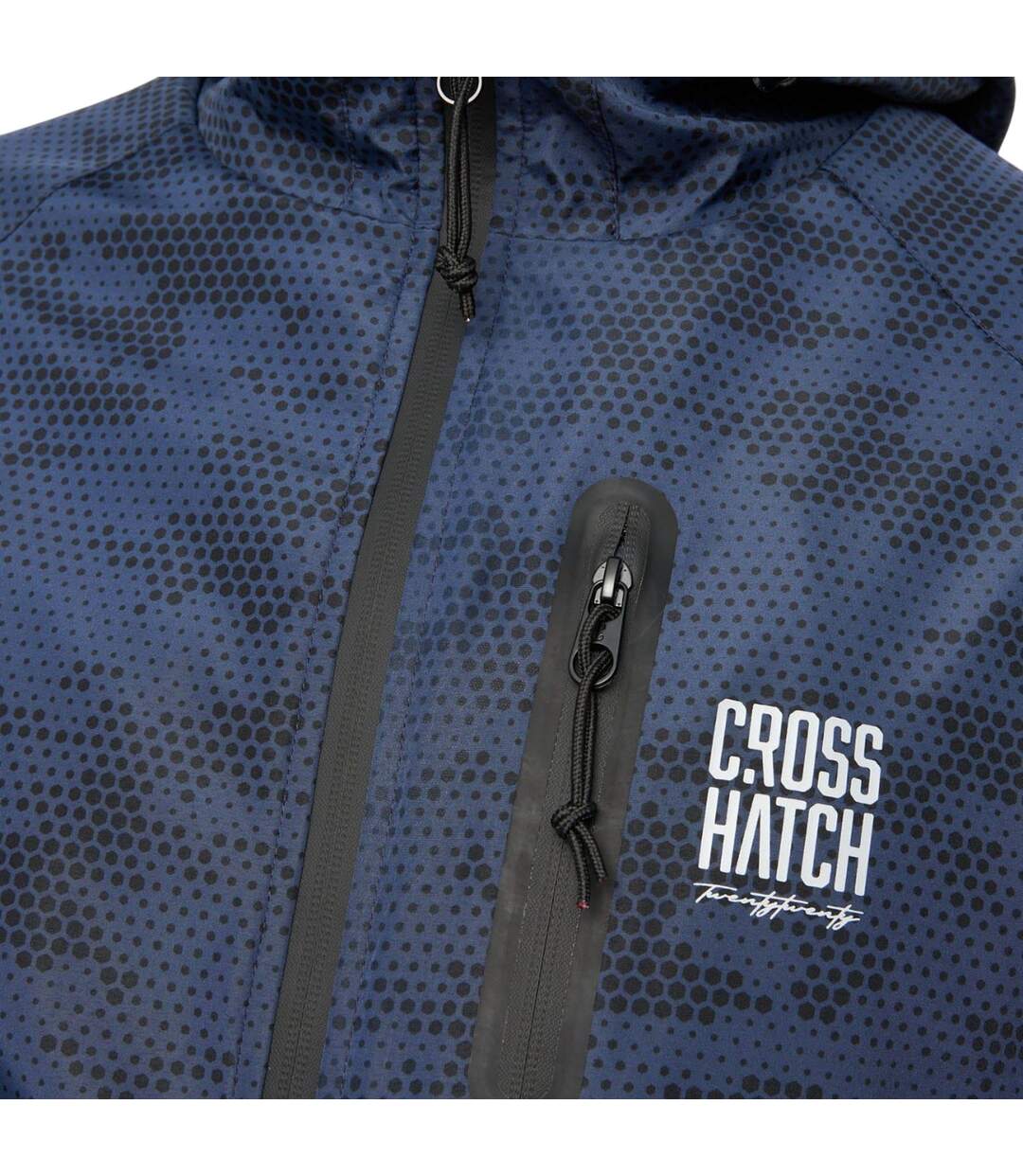 Veste Style Imprimé Intégral Janscore Homme Bleu Crosshatch-4