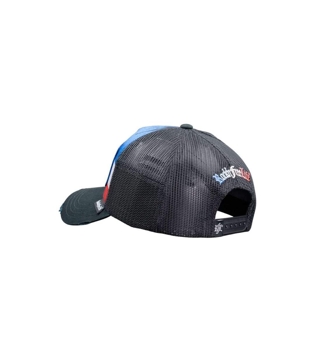 Casquette trucker avec filet bi-matière Stock Rock'n Free Life-3