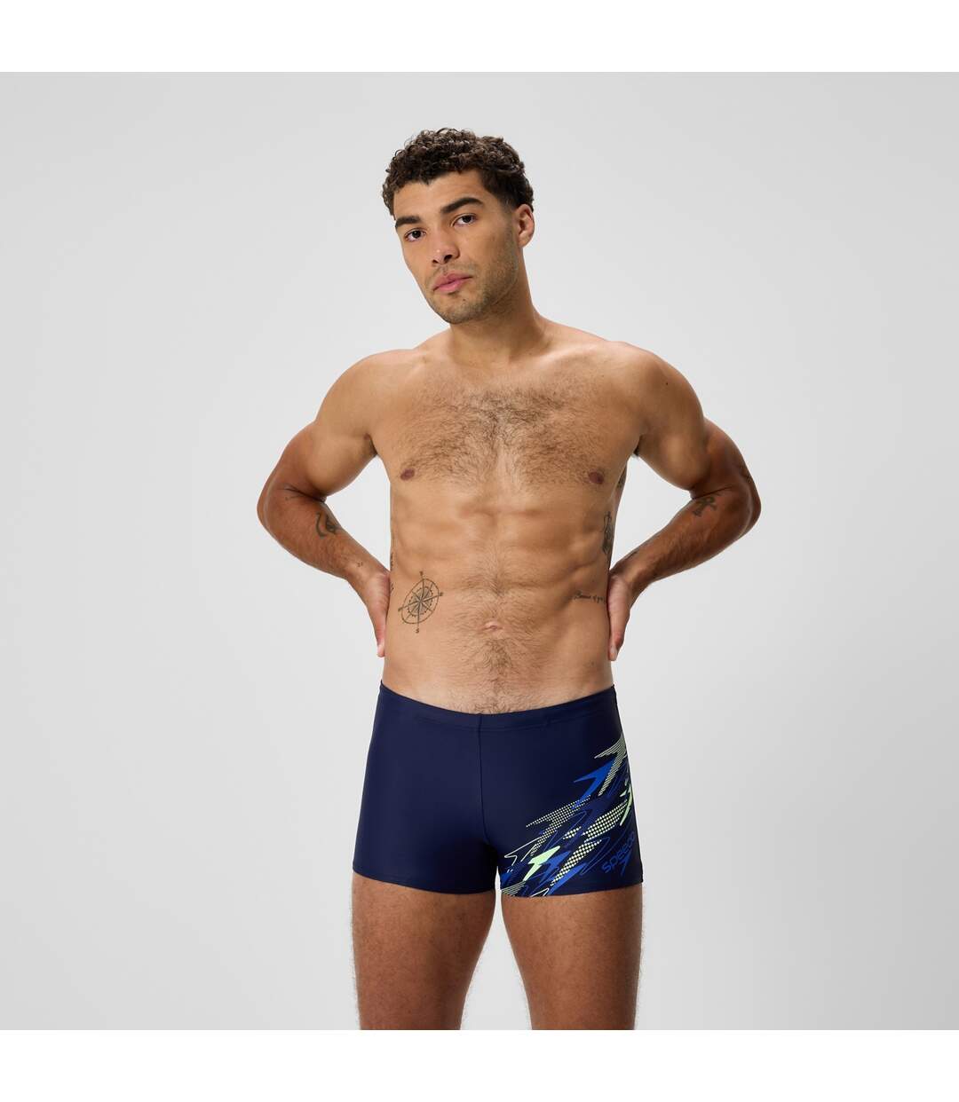 Mens Medley Logo Swim Shorts Navy Speedo-4