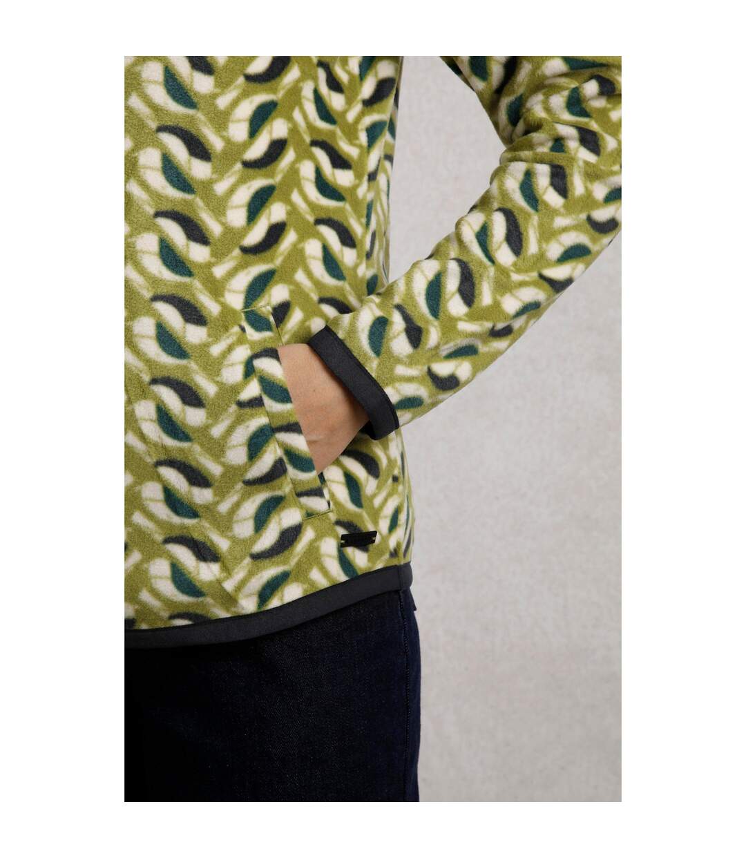 Haut polaire reena femme olive Weird Fish-4