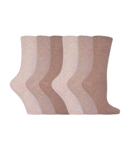 6 Pr Femme Chaussettes Diabétiques sans Élastique