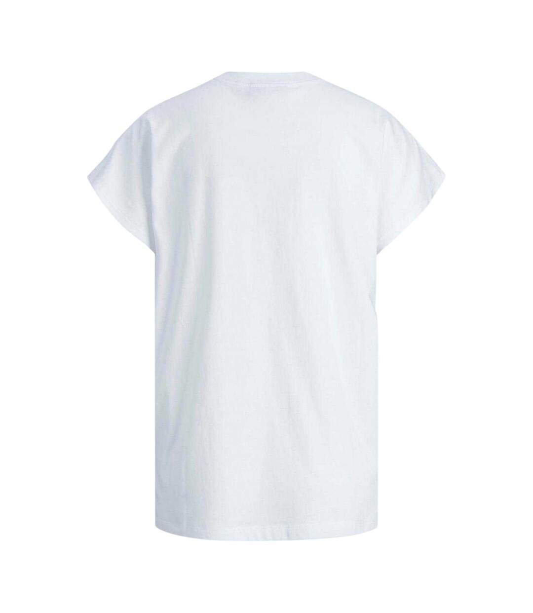 T-shirt Sans Manches Motif/style Uni Femme Blanc Vif JJXX-2