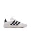 Baskets blanches/noires homme adidas grand court 2.0-2