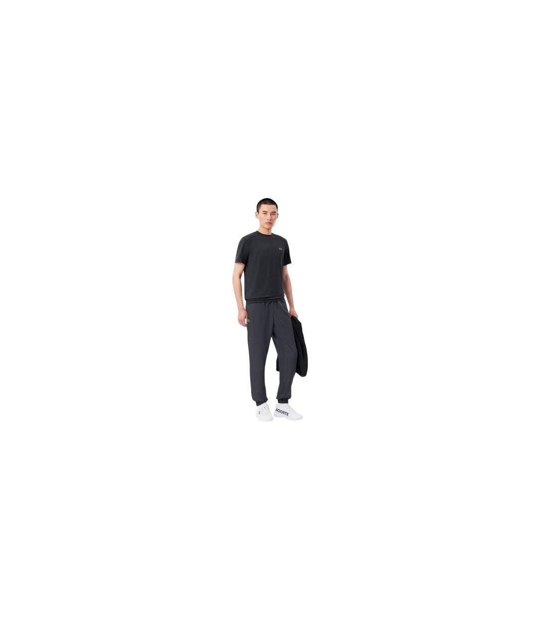 Pantalon De Survêtement Motif/style Logo Homme Gris Foncé Lacoste-1