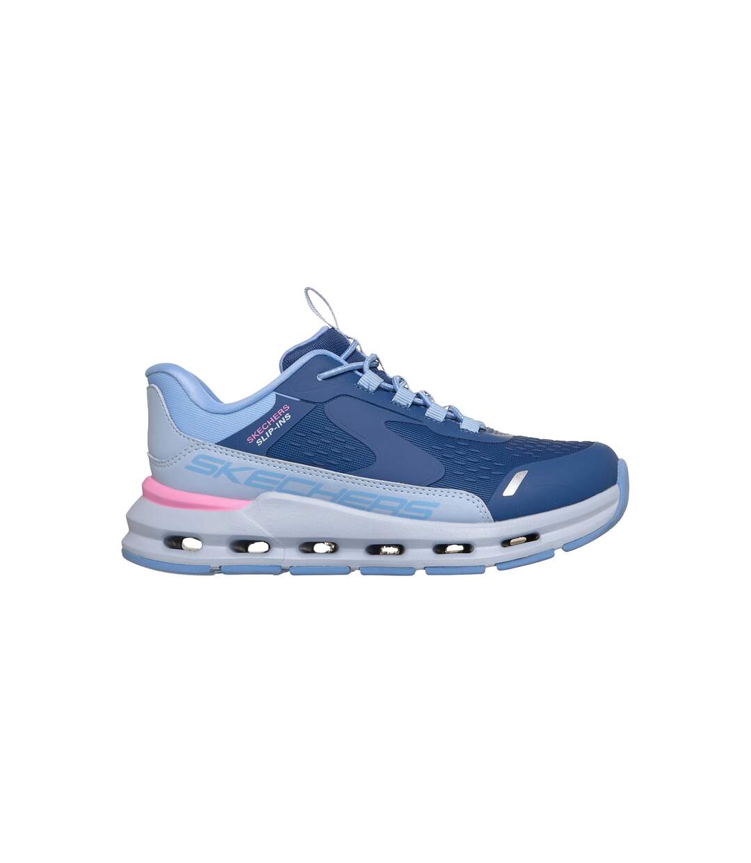Basket Basse à Lacets Skechers Juniors Glide Step Vista Lane-2