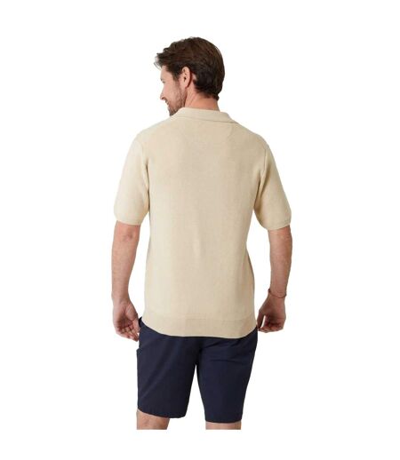 Polo Homme Beige Gris Saltwell