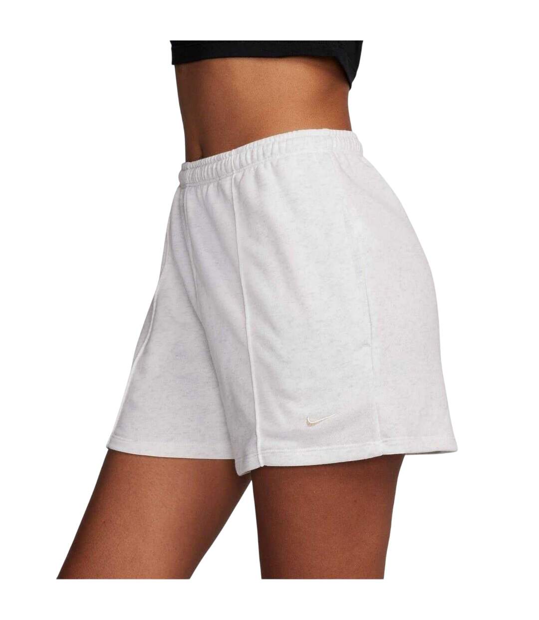 Short De Jogging Femme Gris Chiné Nike-3