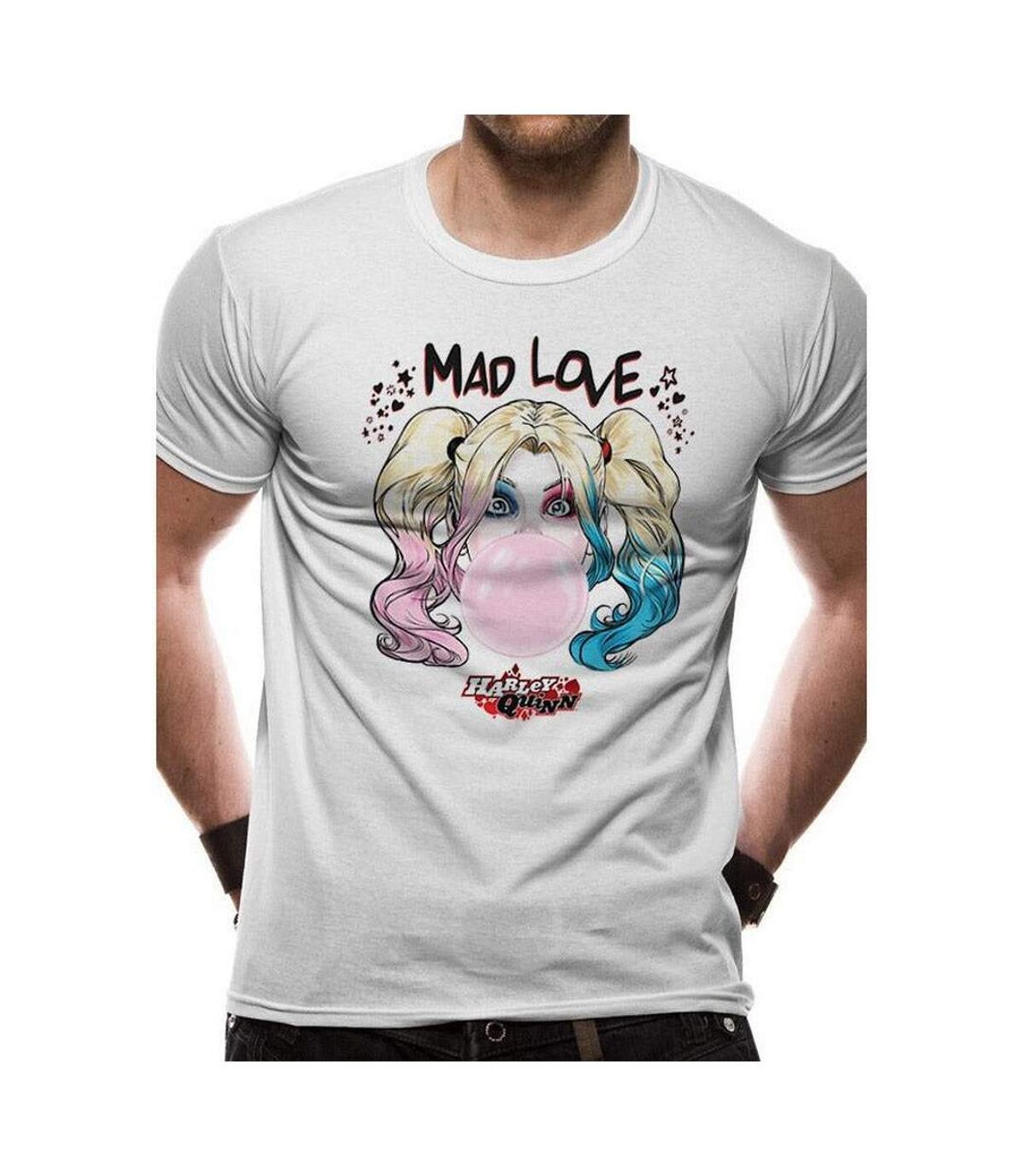 Harley Quinn - T-shirt - Adulte (Blanc) - UTBN4485