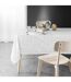 Nappe Jacquard Déco Gipsy 140x240cm Gris-3