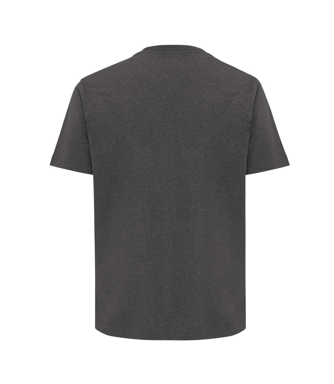 Unisex adult teide recycled cotton t-shirt heather anthracite Iqoniq-2