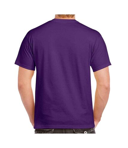 T-shirt manches courtes homme violet Gildan