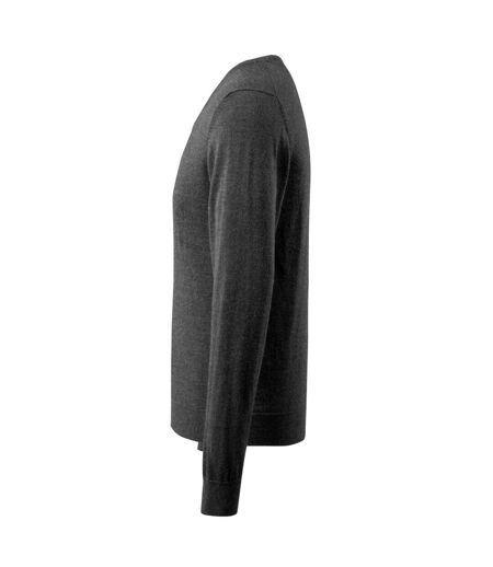 Pull Frontline Homme Anthracite Foncé Gris Clair Mascot