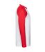 T-shirt Homme Blanc Rouge Fruit Of The Loom-3