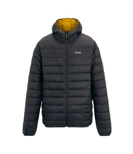 Doudoune Matelassée Marizion Homme Anthracite Jaune Regatta