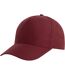 Casquette de baseball recy five bordeaux Atlantis-1