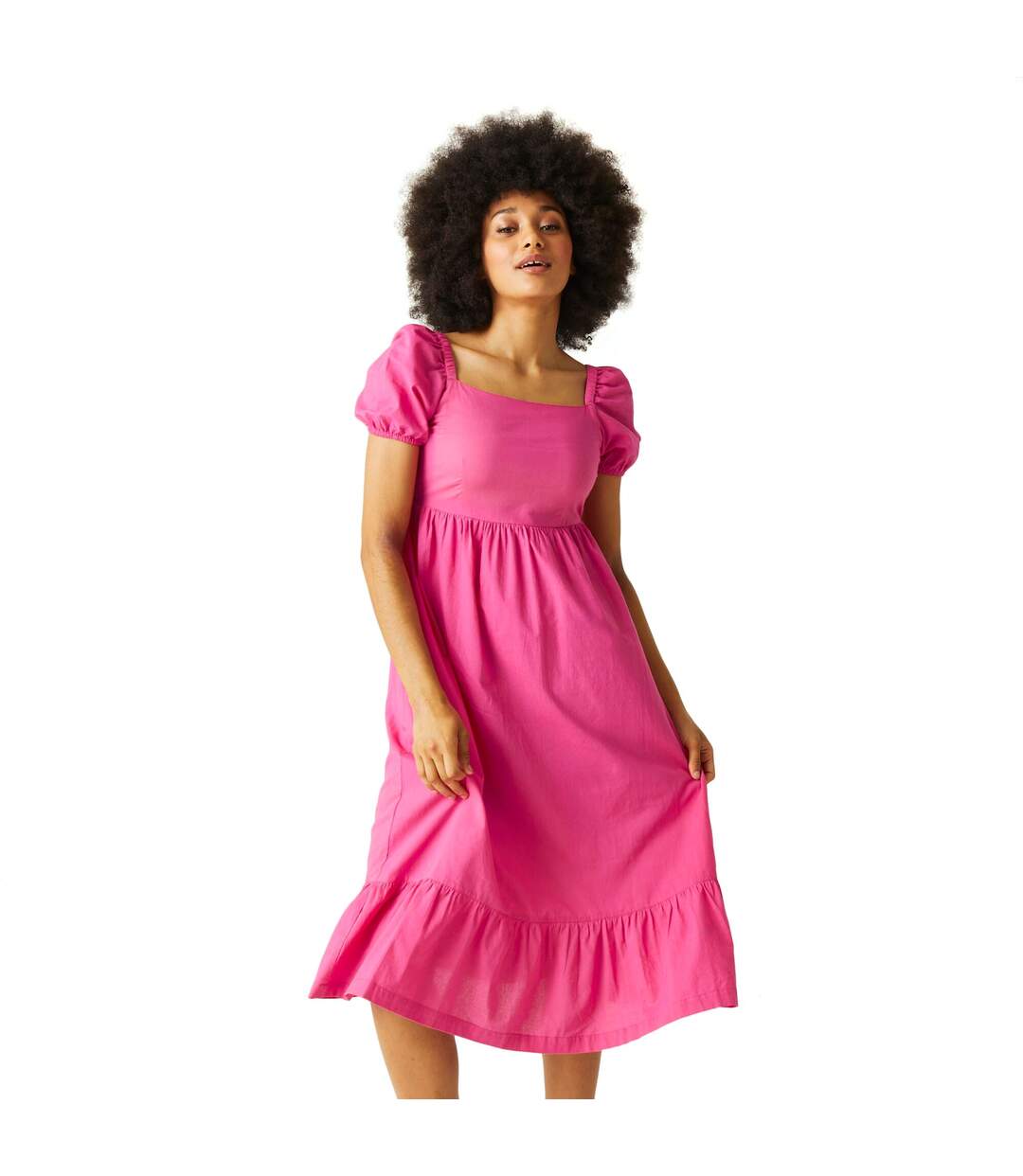 Robe mi-longue emilrah femme rose vif Regatta