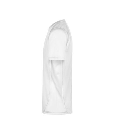 T-shirt Course À Pied Homme Blanc James And Nicholson