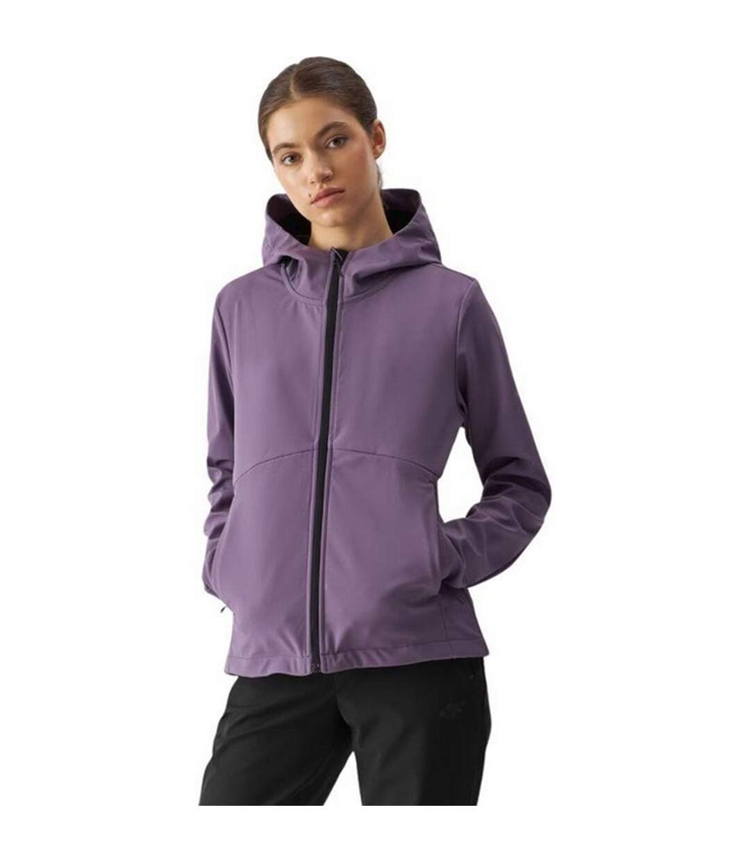Veste Softshell Waw24tsoff285 Femme Violet Clair 4F-1