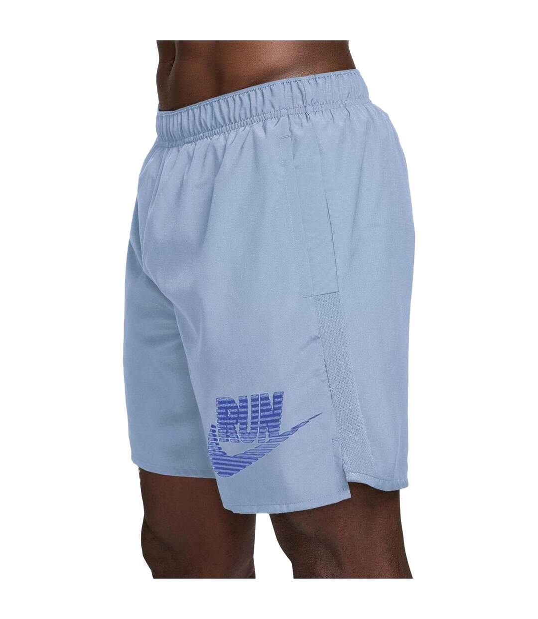 Short De Course Performance Homme Bleu Nike-3