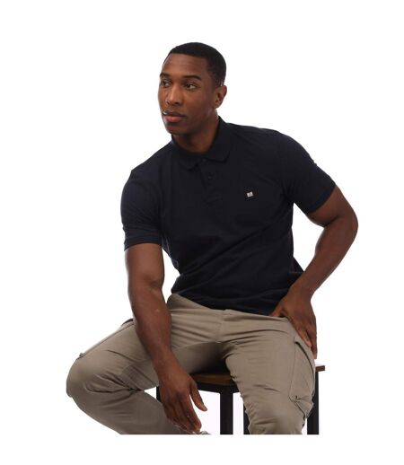 Mens Barnum Polo Shirt Navy Weekend Offender