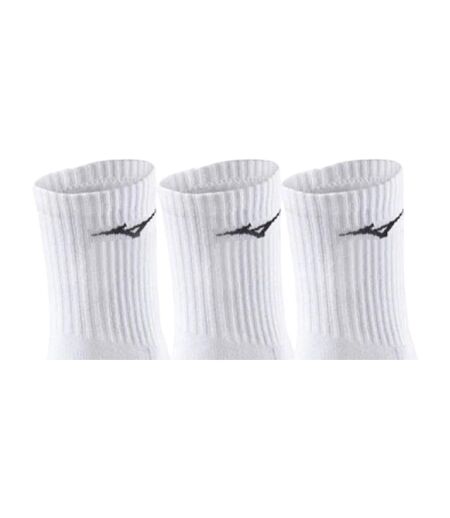 Lot De 3  Chaussettes Entraînement Adulte Blanc Mizuno
