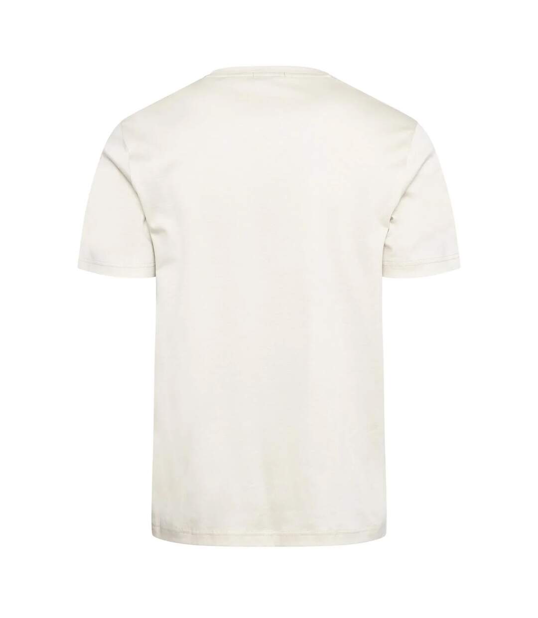 T-shirt Motif/style À Rayures Unity Homme Beige Clair Boss-2
