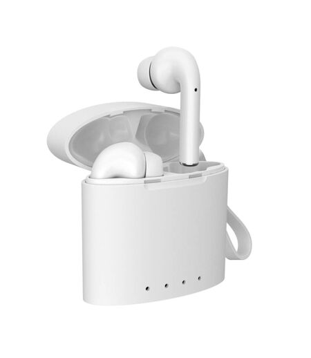 Écouteurs Sans Fil Earbox Pro Induction 6cm Blanc