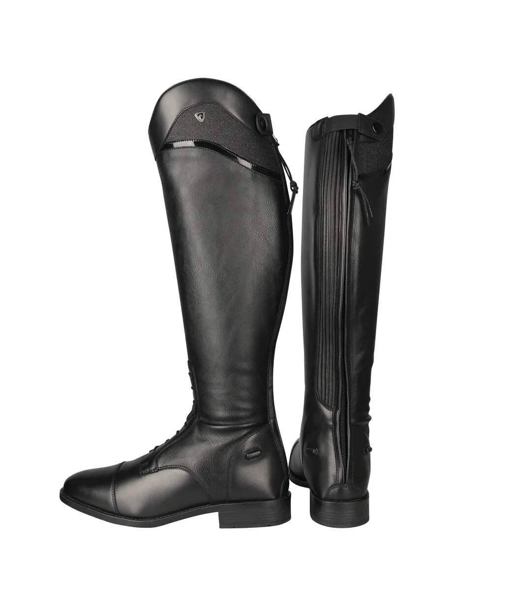 Bottes Hautes D´équitation Atrani Adulte Noir Hy-2
