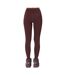 Legging marron femme tommy hilfiger silver-2