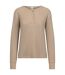 Womens/ladies Morvenna Long-sleeved Top Soft Stone Trespass-1