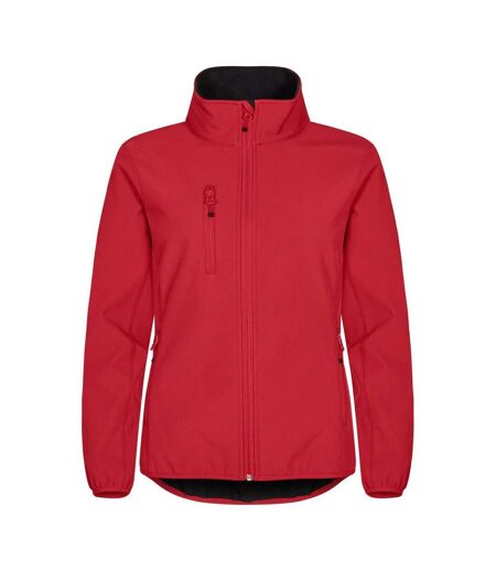 Veste Softshell Classic Femme Rouge Clique