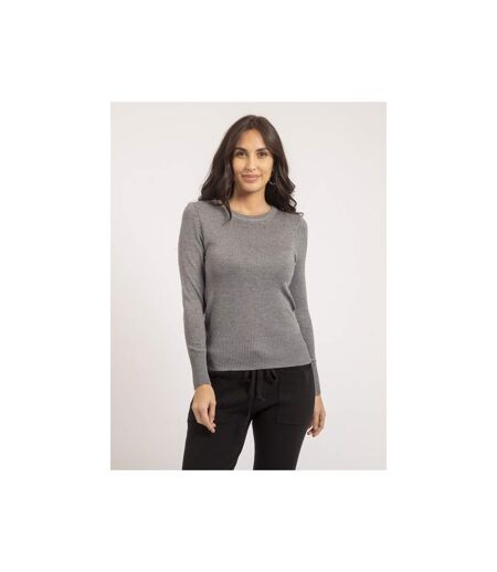 Pull fin col rond strass KAPOLINA - Dona X Lisa