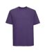 T-shirt Homme Violet Russell-1