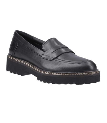 Mocassins kenny homme noir POD