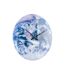 Horloge murale en verre Earth - Bleu