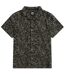 Mens will palm tree shirt khaki green Animal-1
