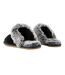 Womens/ladies Valerie Slippers Black Toms-2