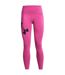 Legging Campus Femme Rose Noir Under Armour-2