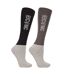 Pack Of 3  Unisex Adult Contrast Socks  Red Black HYCONIC-2