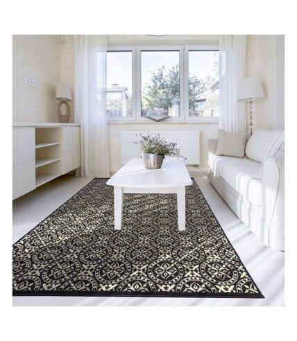 Tapis salon et chambre tissé motif géométrique AF1 RONTRI