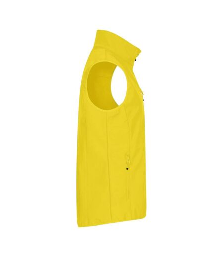 Veste Softshell Classic Homme Jaune Clique
