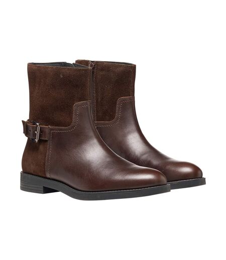 Bottine Cuir Geox Esmeena Woman Respira