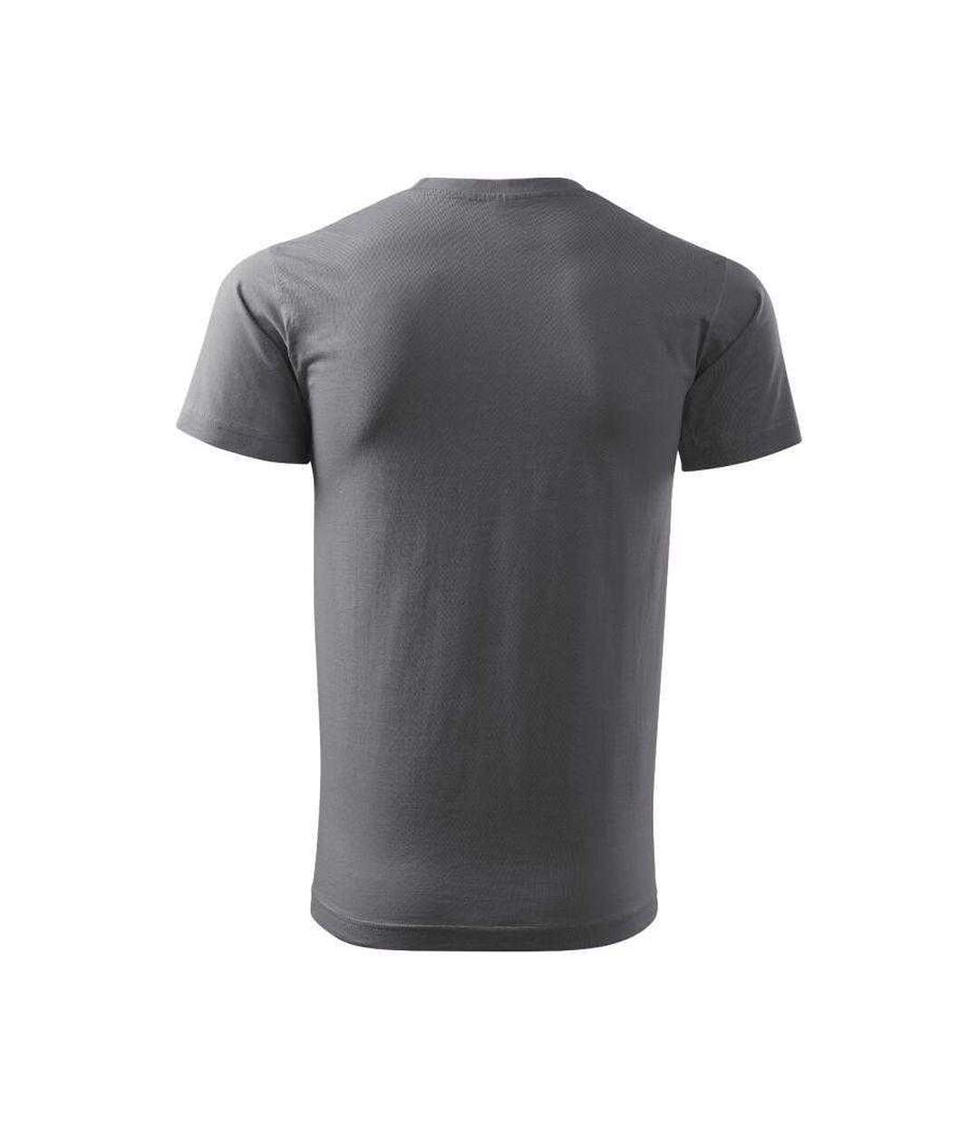 T-shirt Basic Homme Gris Foncé Malfini-2