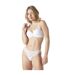 Soutien-gorge ampliforme coques moulées blanc Confidentielle