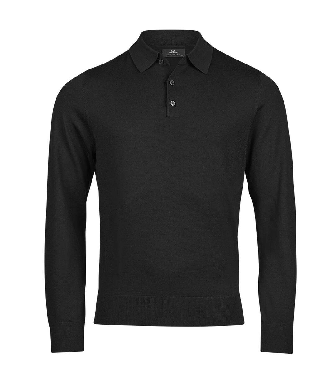 Polo Homme Noir Tee Jays-1