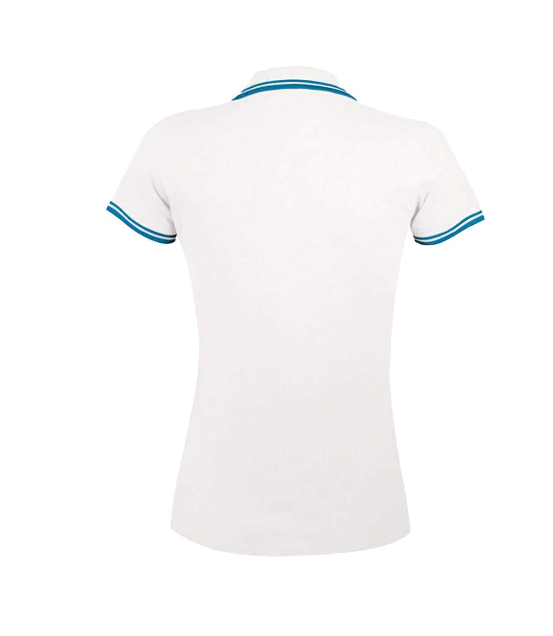 Polo Pasadena Femme Blanc Turquoise Pâle SOLS-2